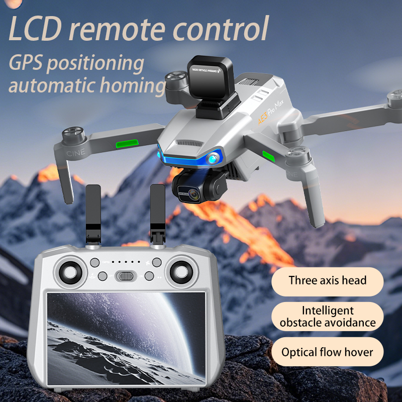 Drone Rc Fpv Pro - AE3 PRO Max NEW LCD SC