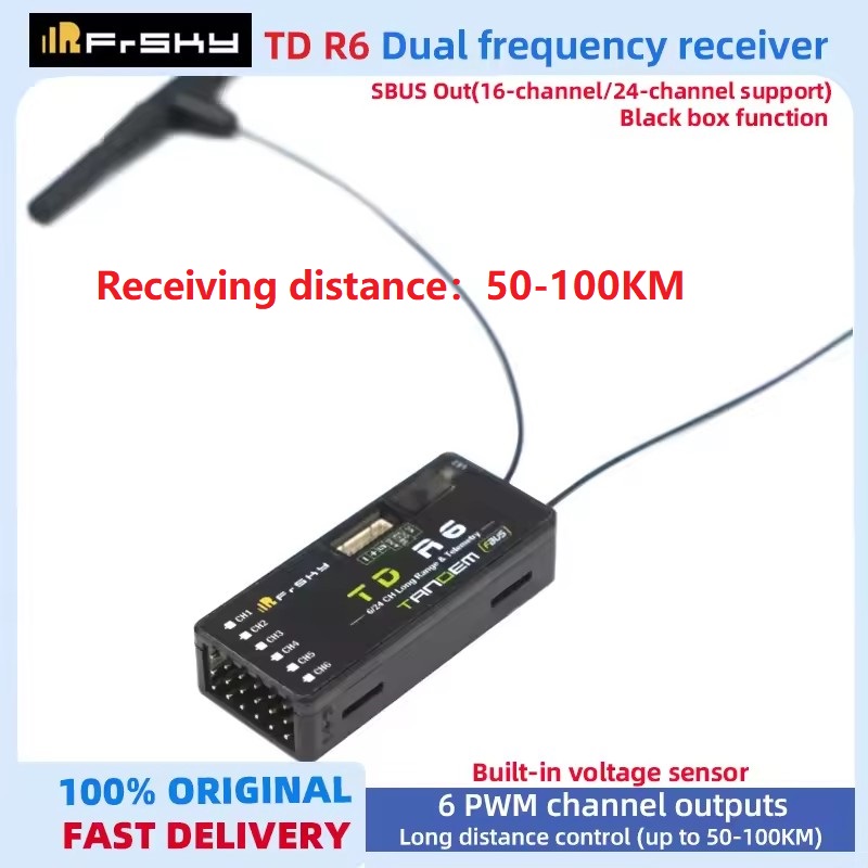 Frsky Receiver Module - FrSky TD R6 Receiver 2.4G 900M