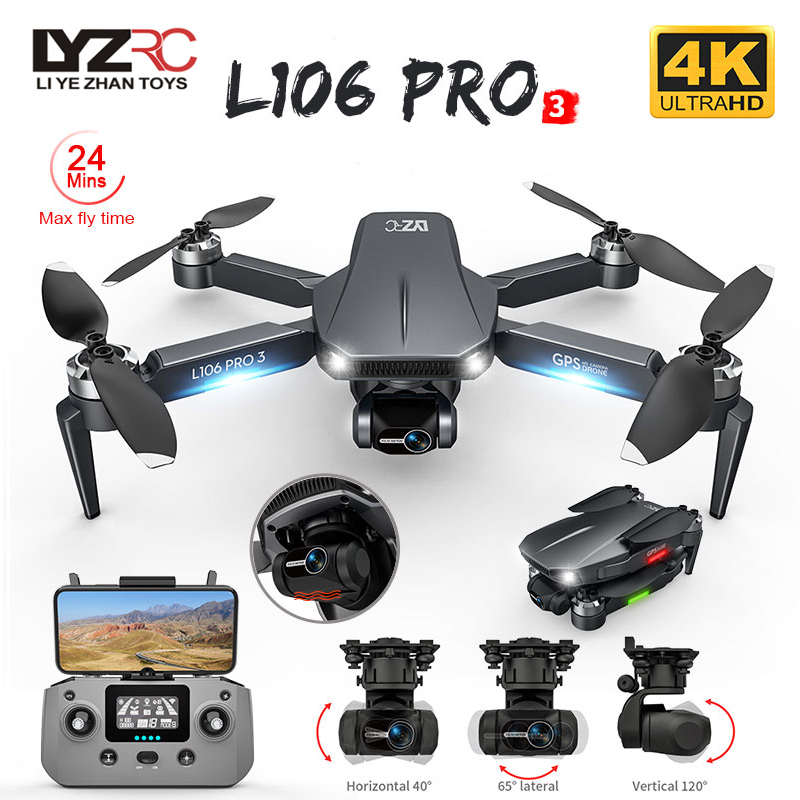 Drone Rc Fpv Pro - L106 Pro 3 Drone 5G WIFI
