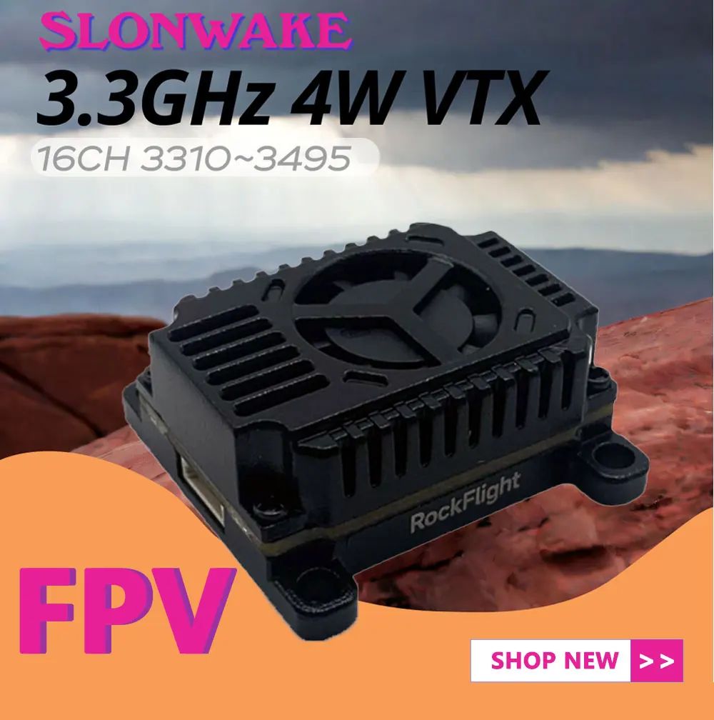 SLONWAKE FPV 3.3G 16CH 4000mW  - Drone Rc Transmitter And Receiver review and price