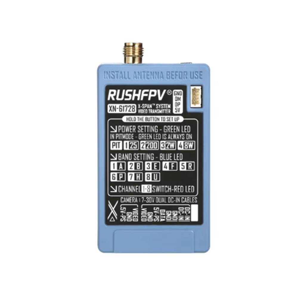 RUSHFPV 6.1‑7.2G 8W X61728 VTX - Drone Rc Transmitter And Receiver review and price