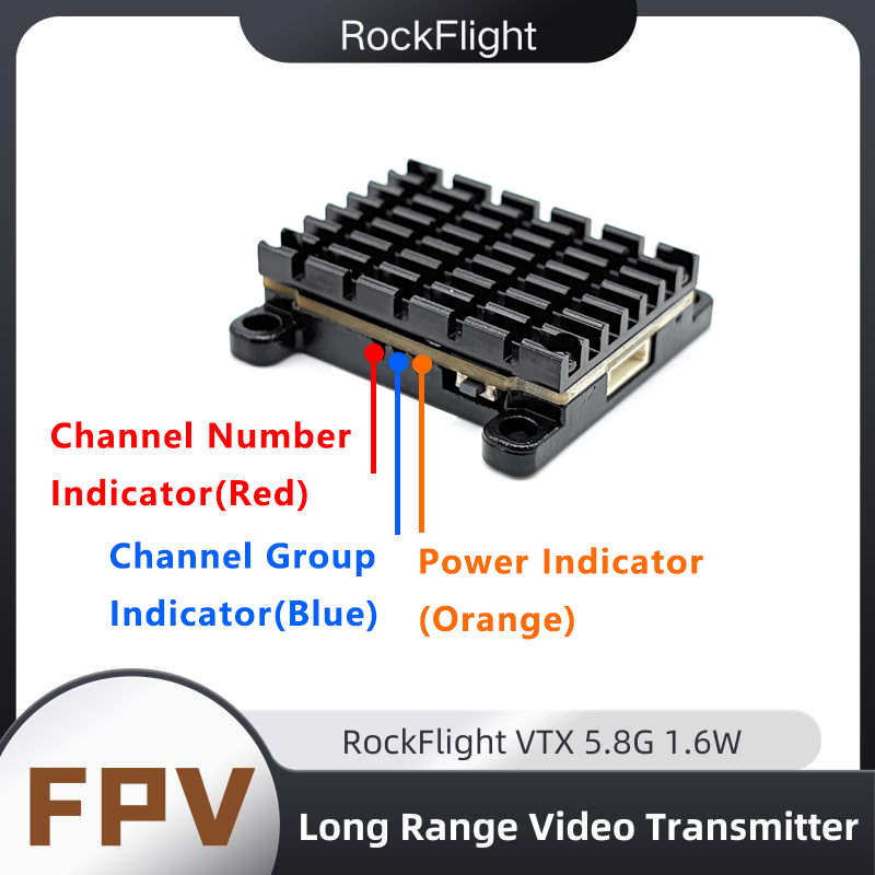 RockFlight TX663 VTX 5.8G 48CH - Drone Rc Transmitter And Receiver review and price
