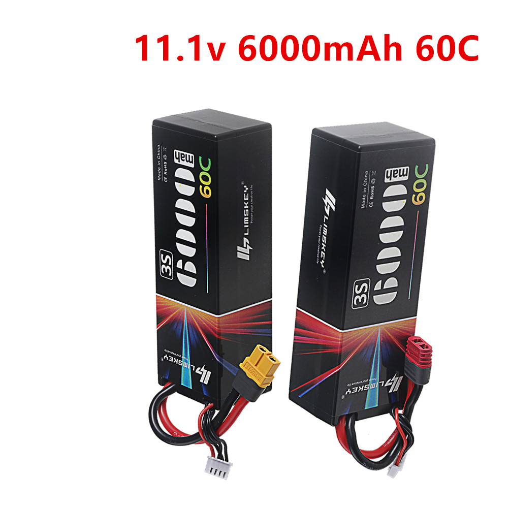 3S 60C 11.1V 6000mah Hardcase  - Drone Rc Truck review and price