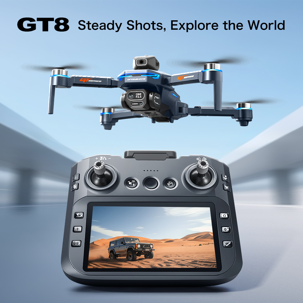 GT8 Max Foldable Drone 8K HD P - Drone Rc S156 review and price