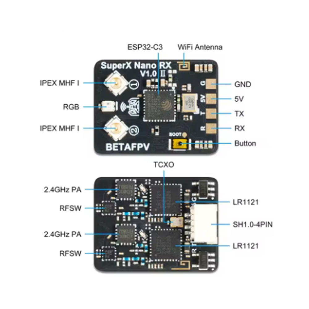 BETAFPV SuperX Gemini Xross Na - Drone Rc Frequency review and price