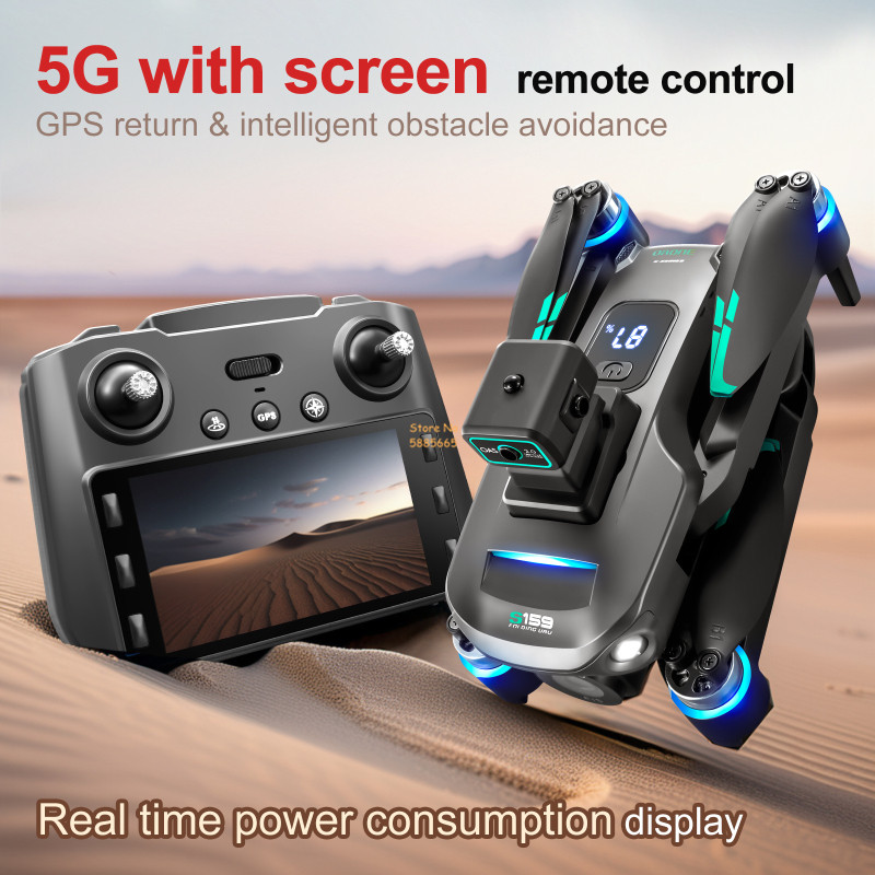 8K Dual Camera 5G WIFI FPV Rem - Gps Module Drone review and price