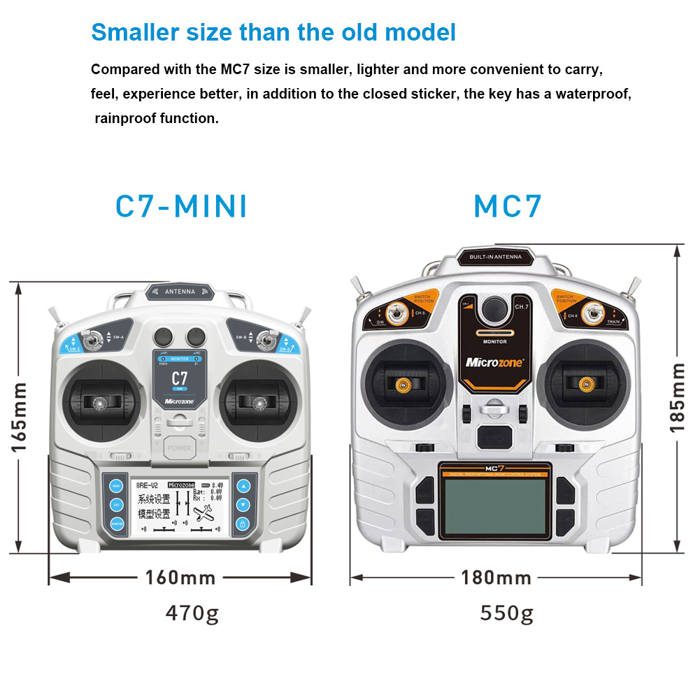 MicroZone MC7 Controller C7 MI - Drone Rc Transmitter And Receiver review and price