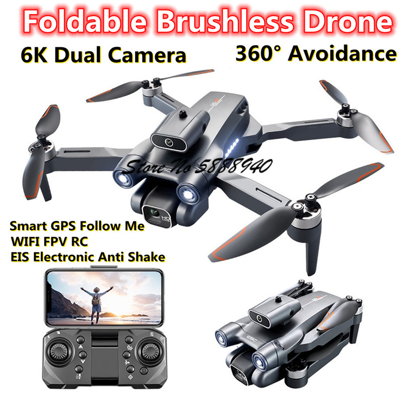 6K Optical Flow Brushless Fold - Drone Rc S1S review and price