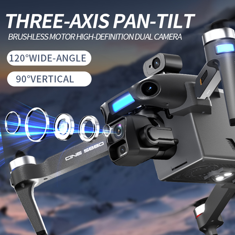 2026 New 8K Dual Camera Drone  - Gps Module Drone review and price