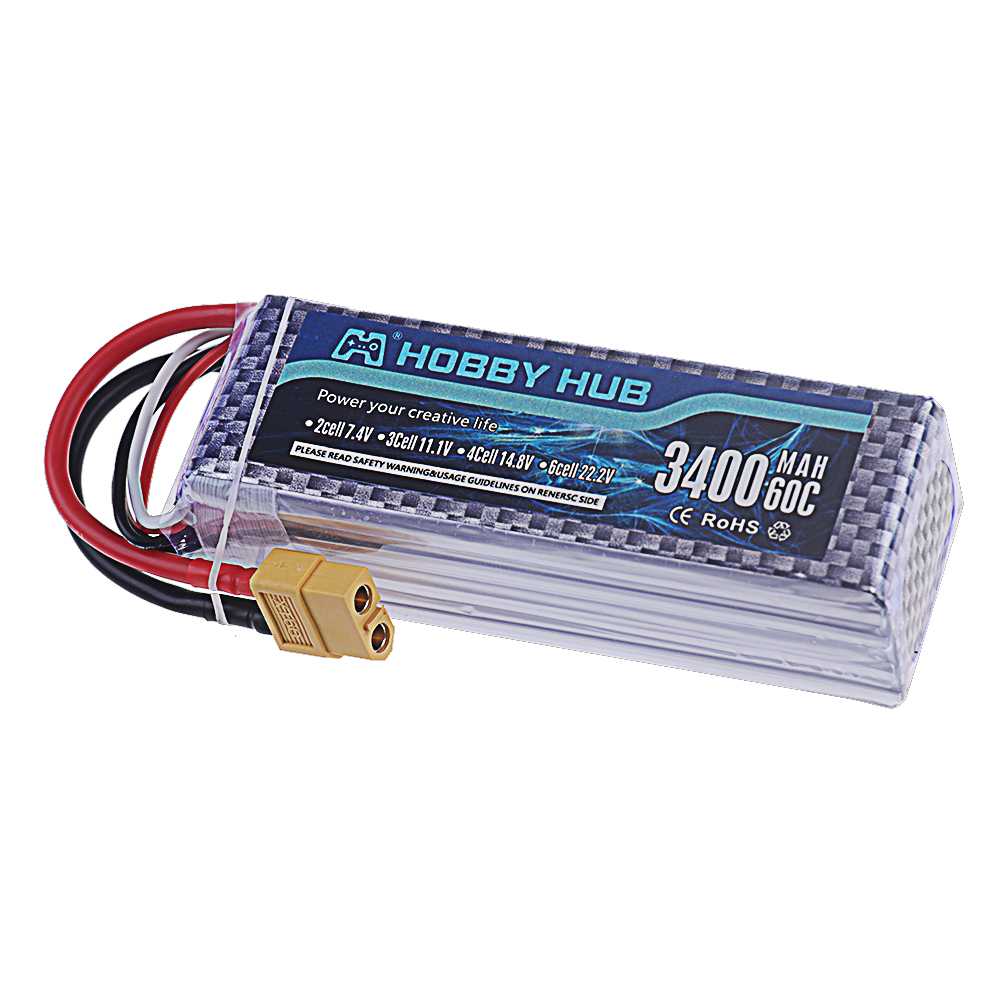3S Lipo Battery 11.1V 3400mAh  - Drone Rc Truck review and price