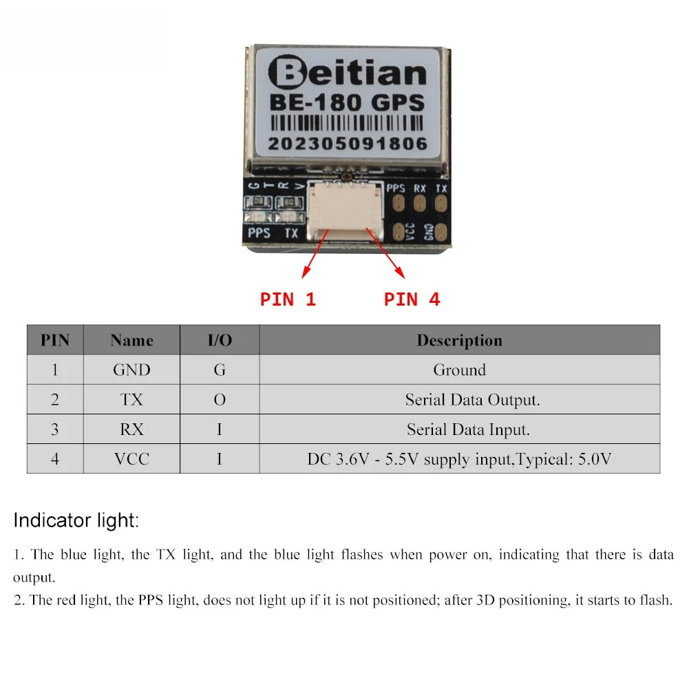 1/2/5PCS Beitian BE-180 GPS Mo - Gps Module Drone review and price