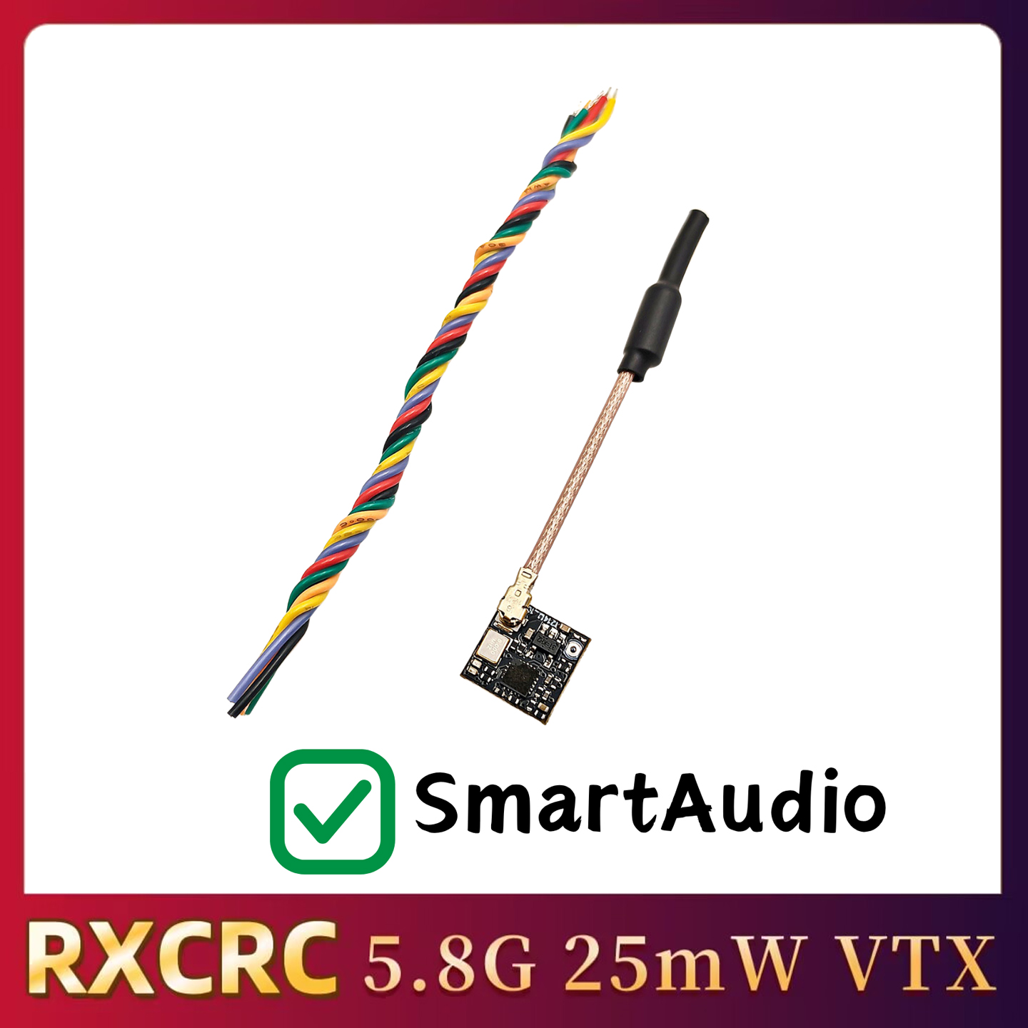 RXCRC 5.8GHz 48CH FPV 25mW Ana - Drone Rc Transmitter And Receiver review and price