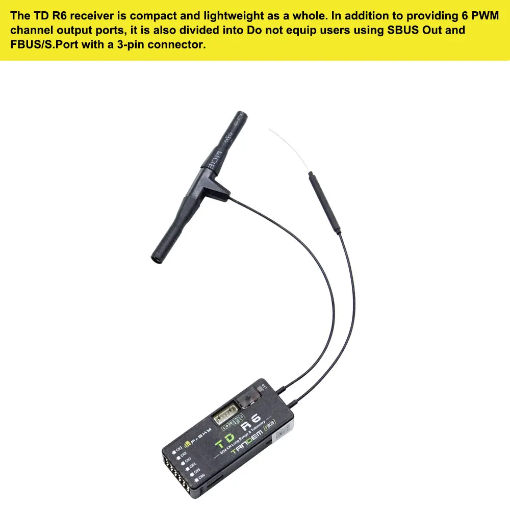 FrSky TD R6 2.4G/900MHz Dual F - Frsky Receiver Module review and price