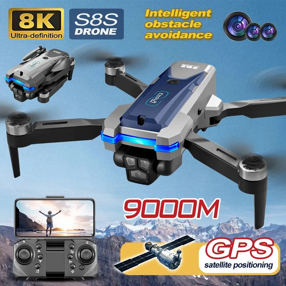 S8S GPS Drone 5G Wifi 8K HD Du - Gps Module Drone review and price